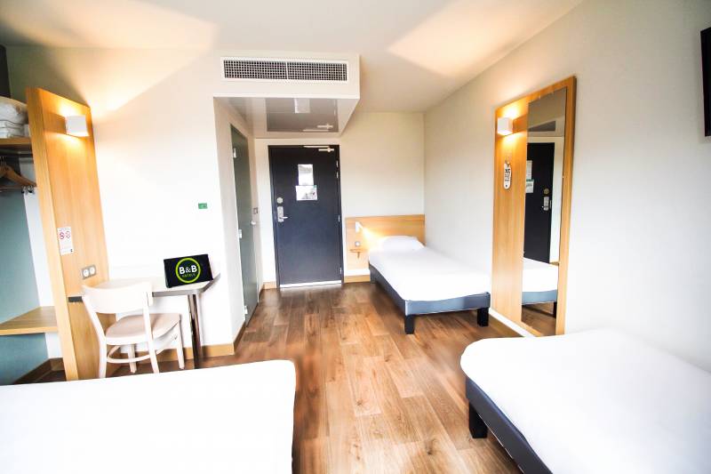 La chambre familiale pour 4 personnes du B&B HOTEL Valence TGV Romans à Alixan